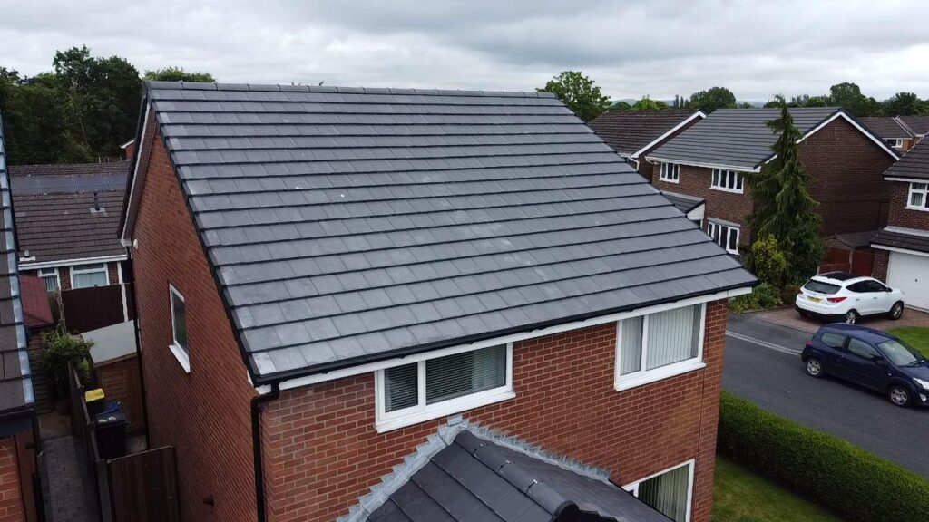 Tiled roof work in Wilmslow by Regancy Roofing